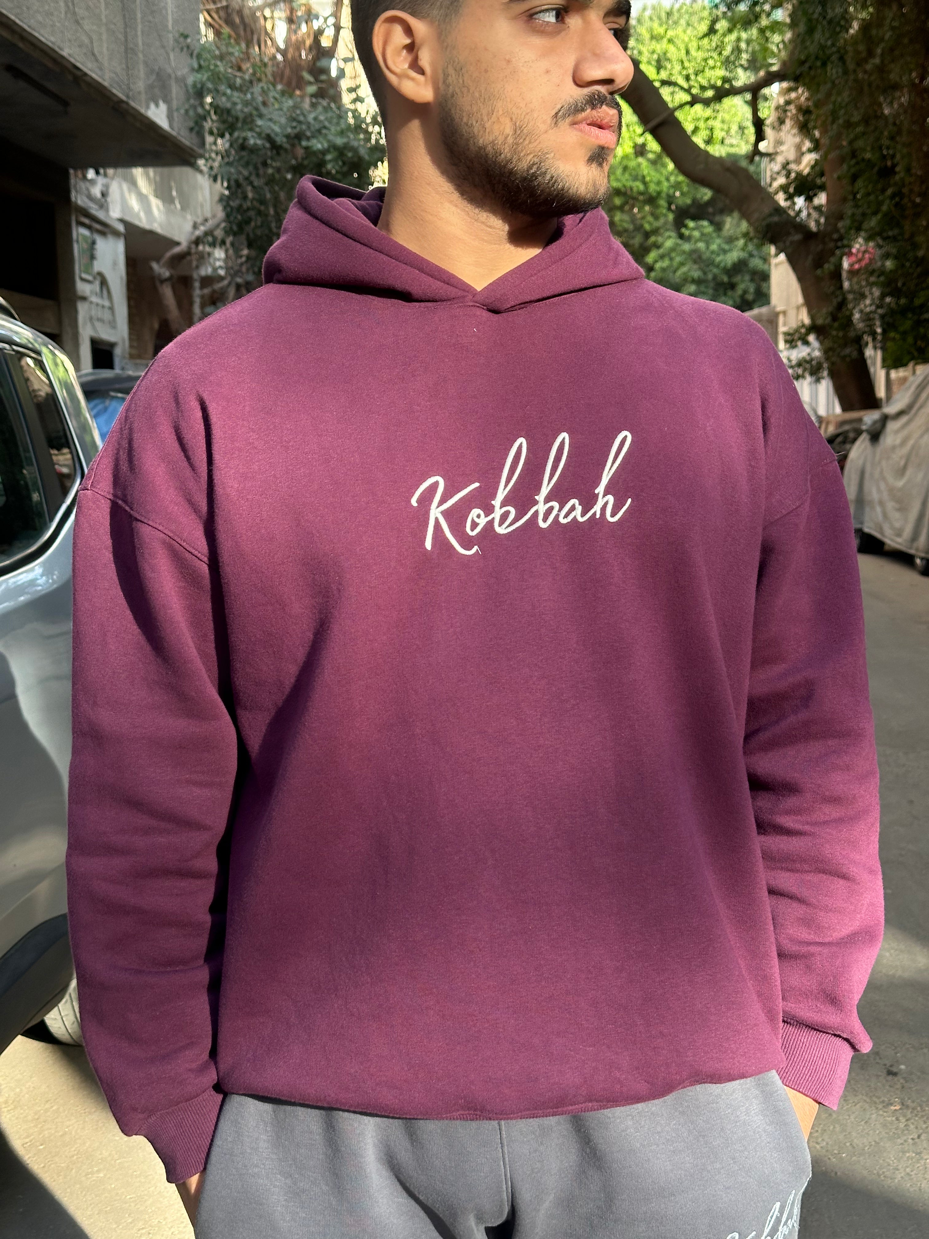 Burgundy HOODIE