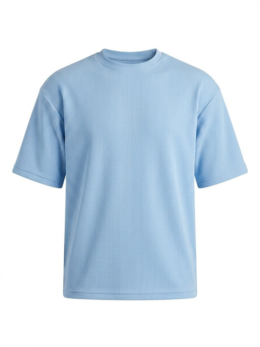 Premium cardonne baby blue oversize round
