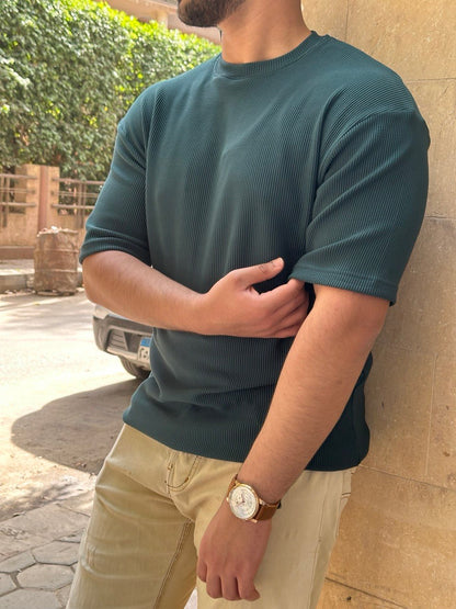 Premium cardonne olive green oversize round