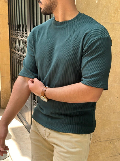 Premium cardonne olive green oversize round