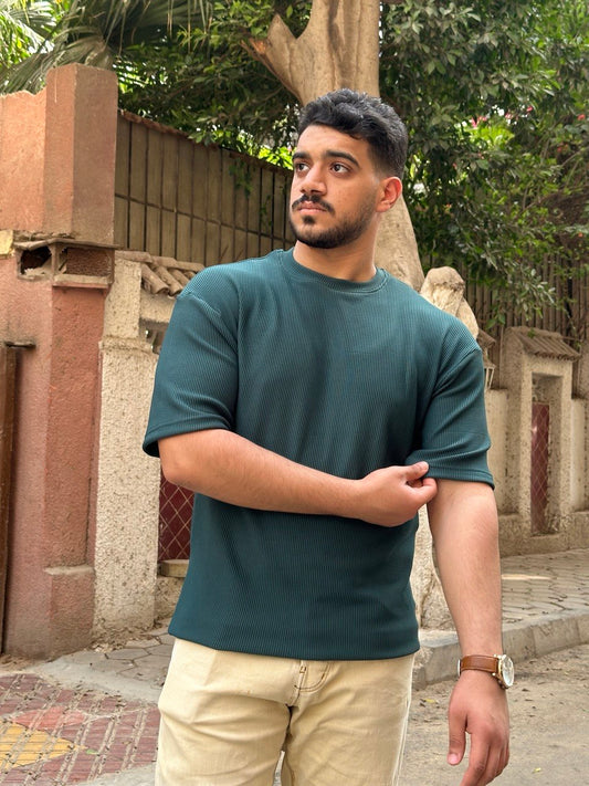 Premium cardonne olive green oversize round
