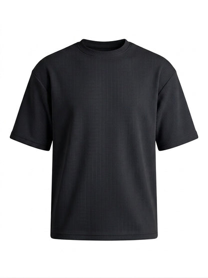 Premium cardonne black oversize round