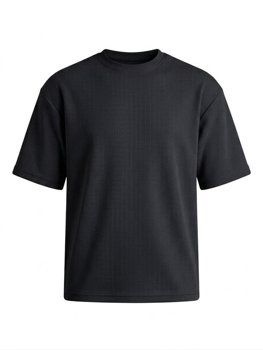 Premium cardonne black oversize round