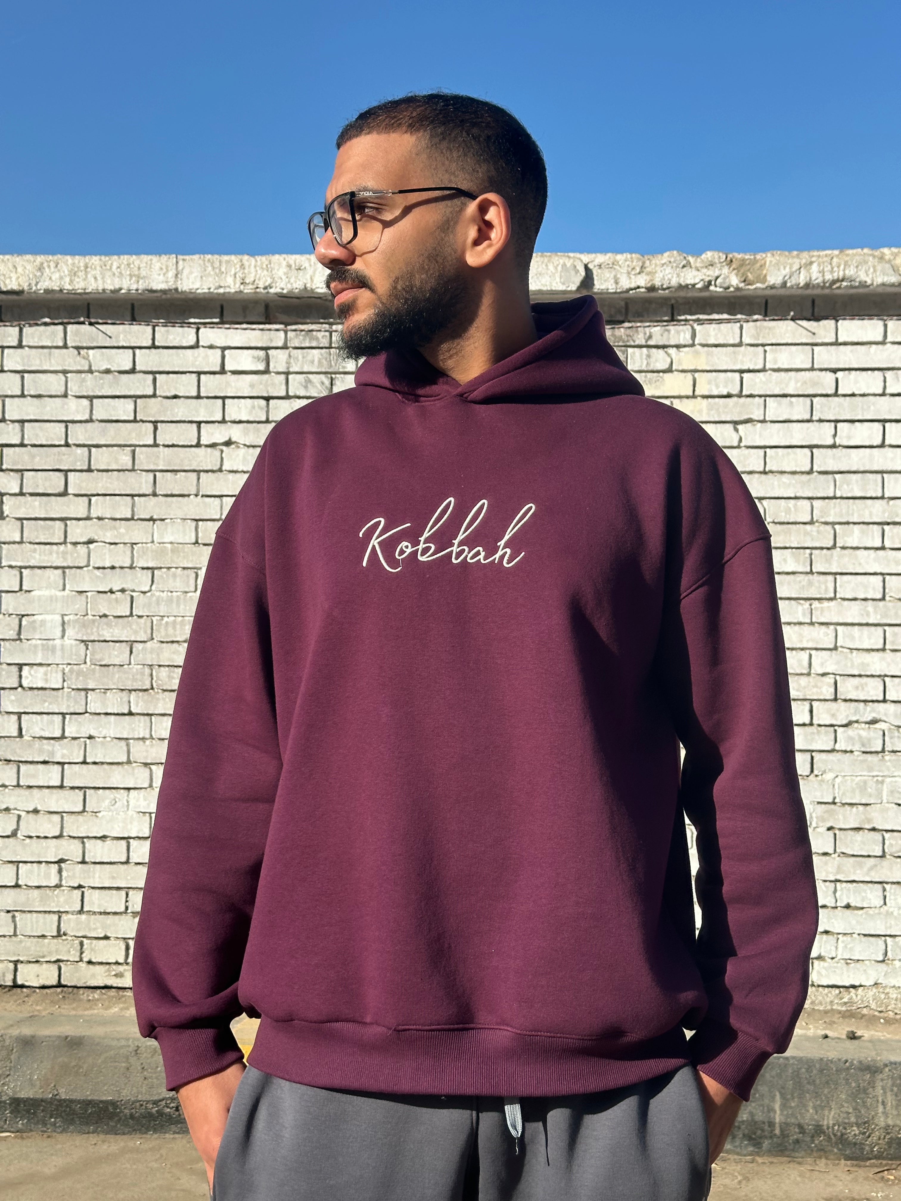 Burgundy HOODIE