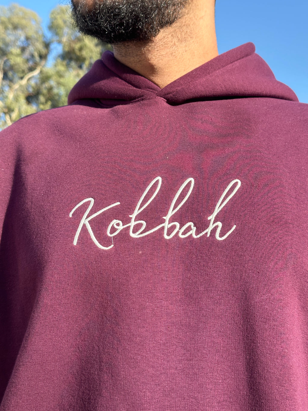 Burgundy HOODIE