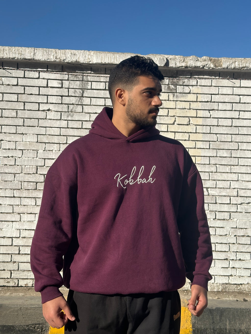 Burgundy HOODIE