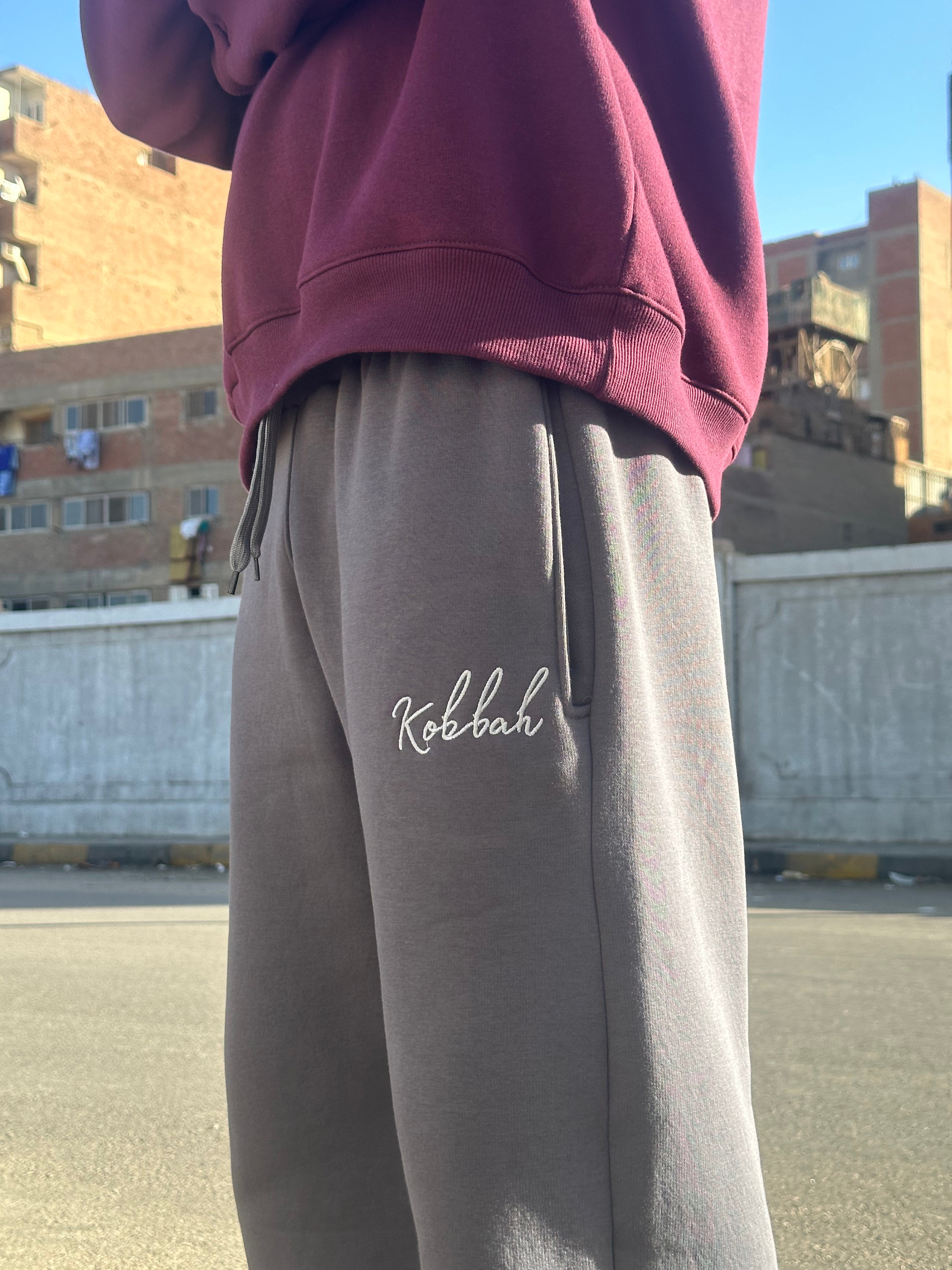 Dark gray SWEATPANTS