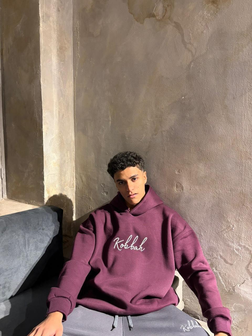 Burgundy HOODIE