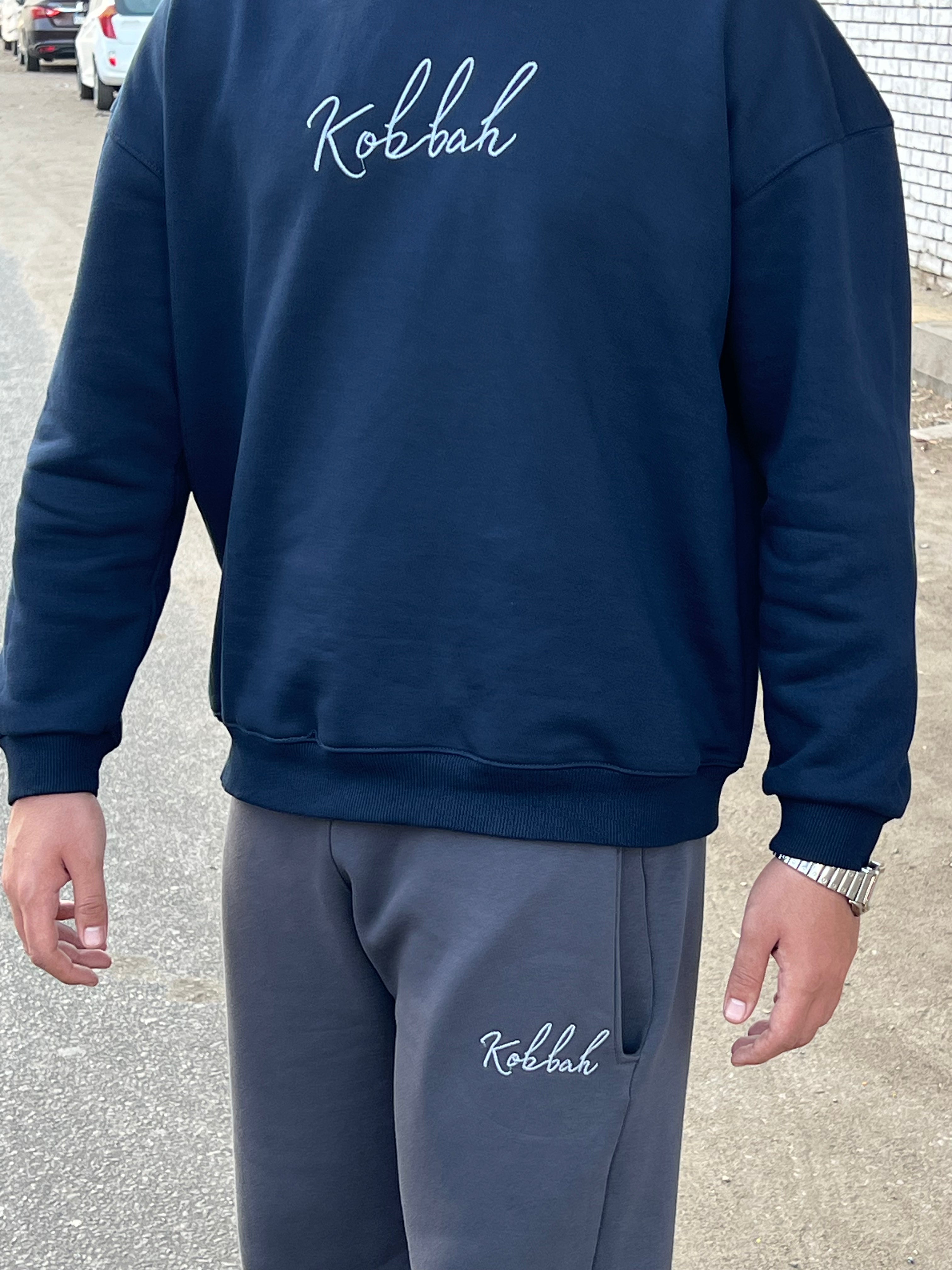 Navy blue HOODIE
