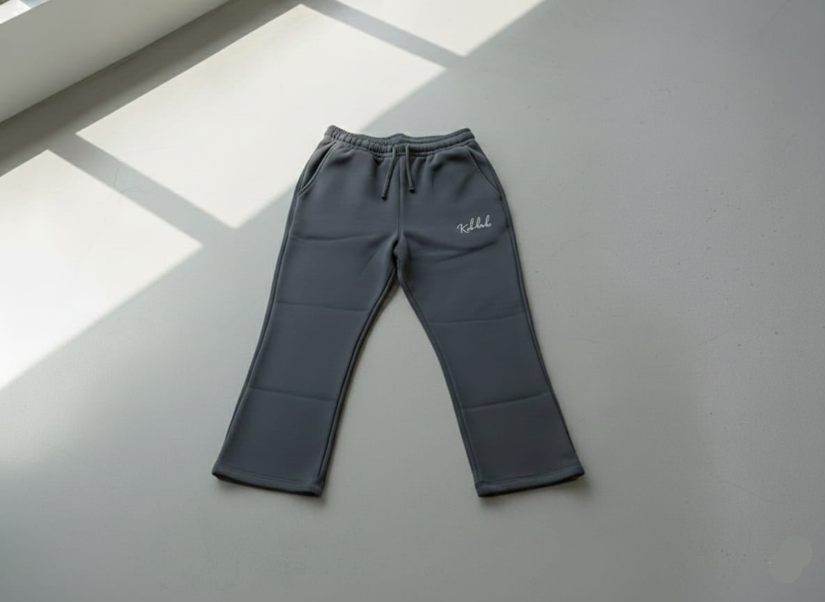 Dark gray SWEATPANTS